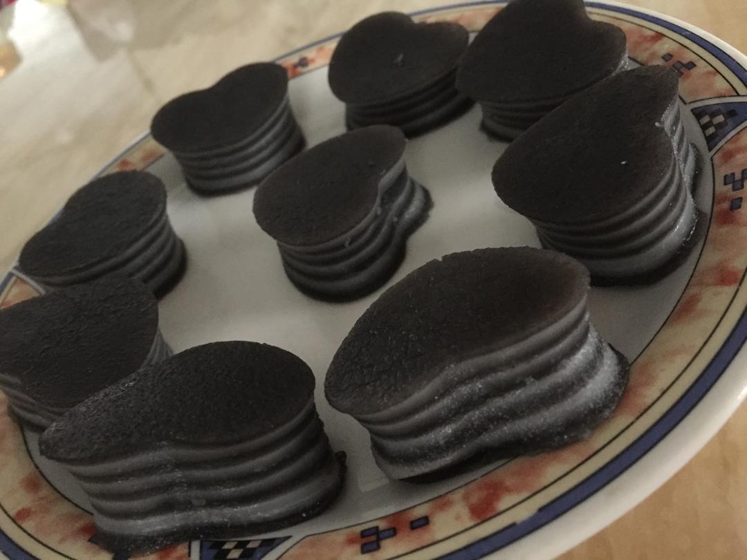 椰汁芝麻千层糕的做法