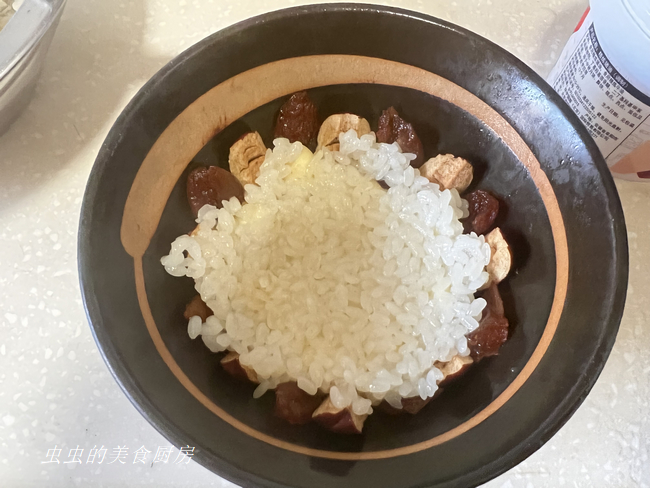 妈妈的菜：八宝糯米饭的做法 步骤7