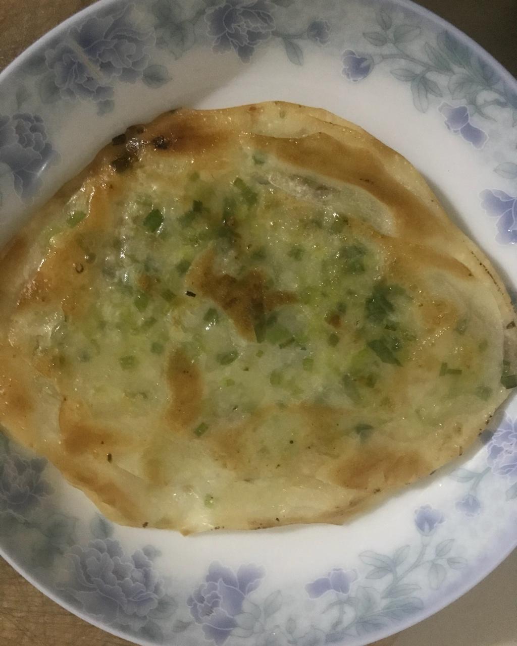 饺子皮葱油饼