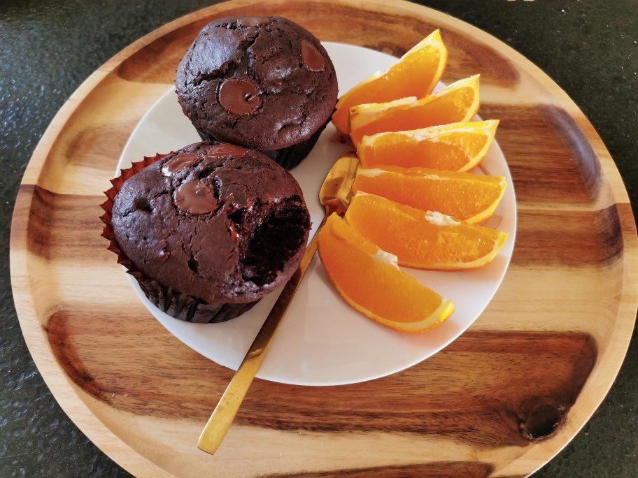 在家做巧克力蘑菇头麦芬蛋糕🍫