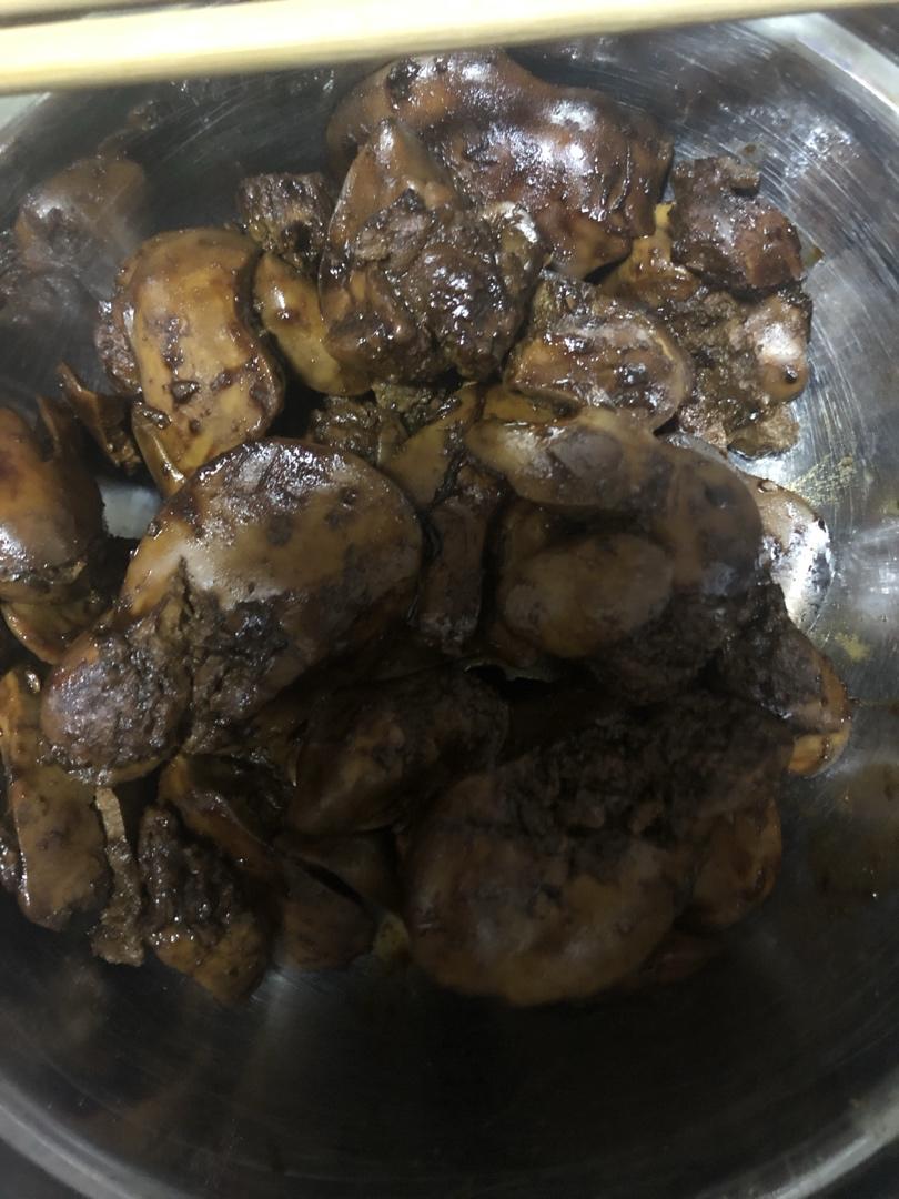 简单美味酱鸡肝