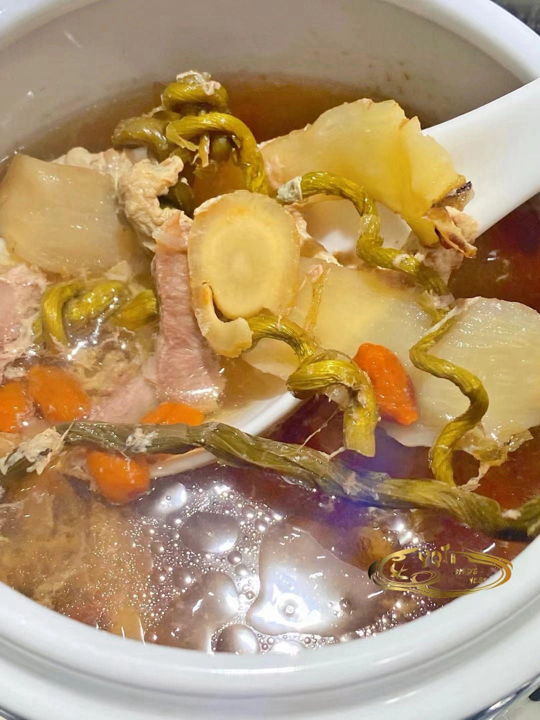 花旗参石斛猪肉汤