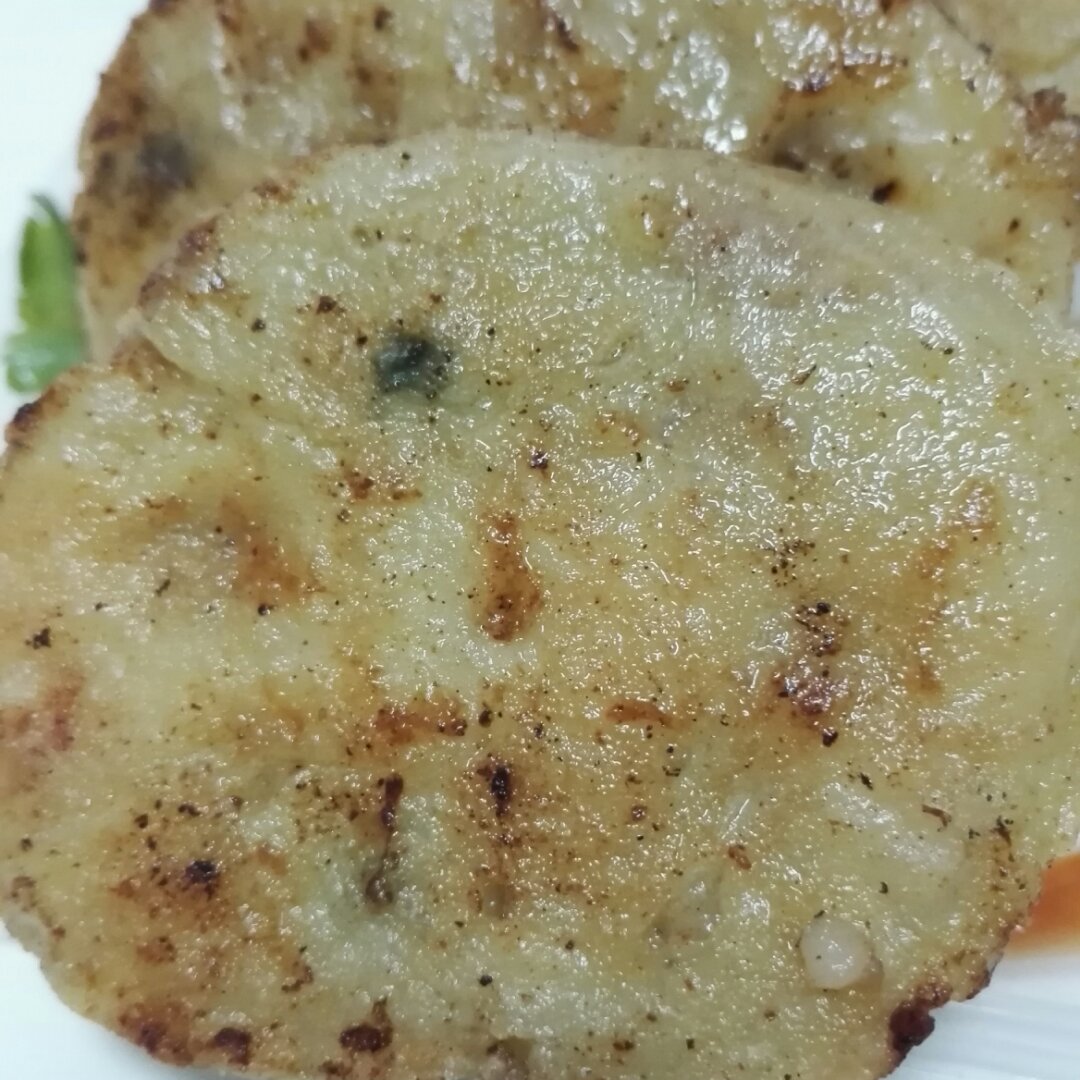 香煎葱香藕夹