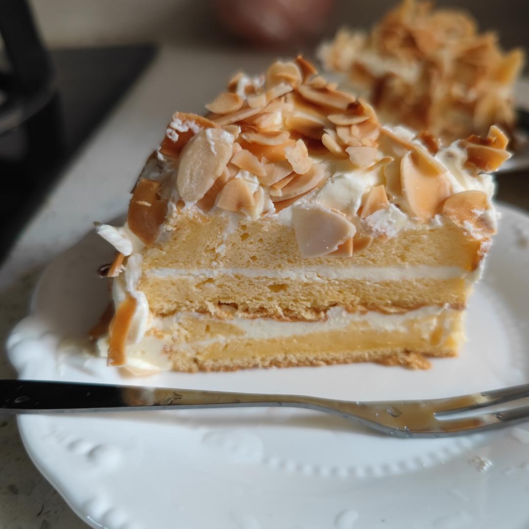 咸奶油杏仁蛋糕