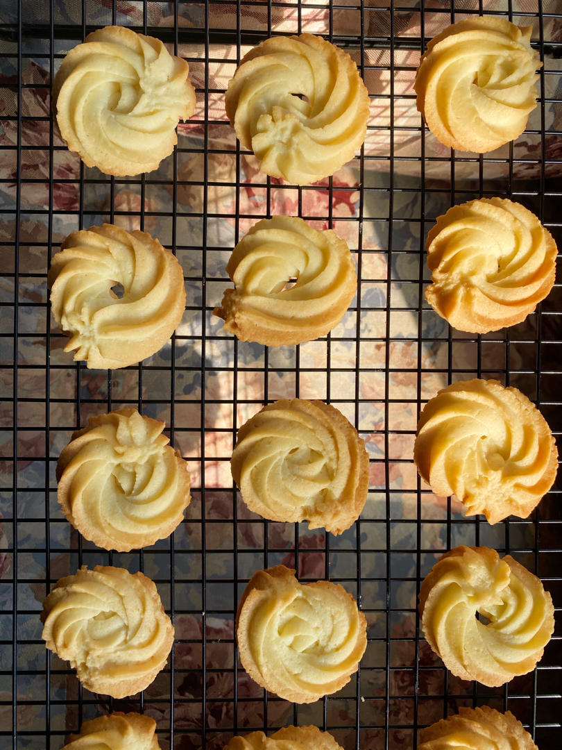 巨好吃0⃣️食材‼️酥到掉渣的淡奶油曲奇