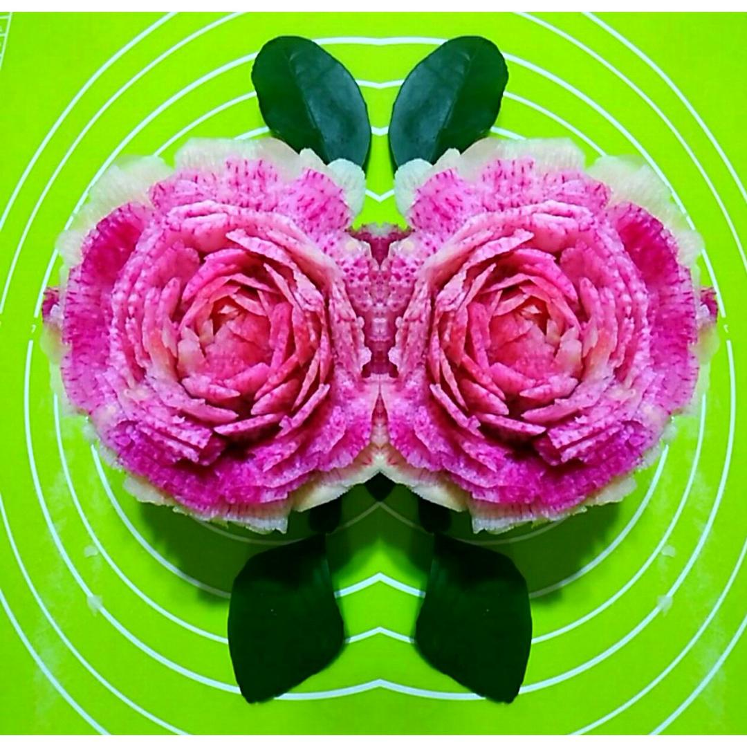 【雕刻萝卜花让你的菜肴锦上添花图片】随缘_ocx9_下厨房