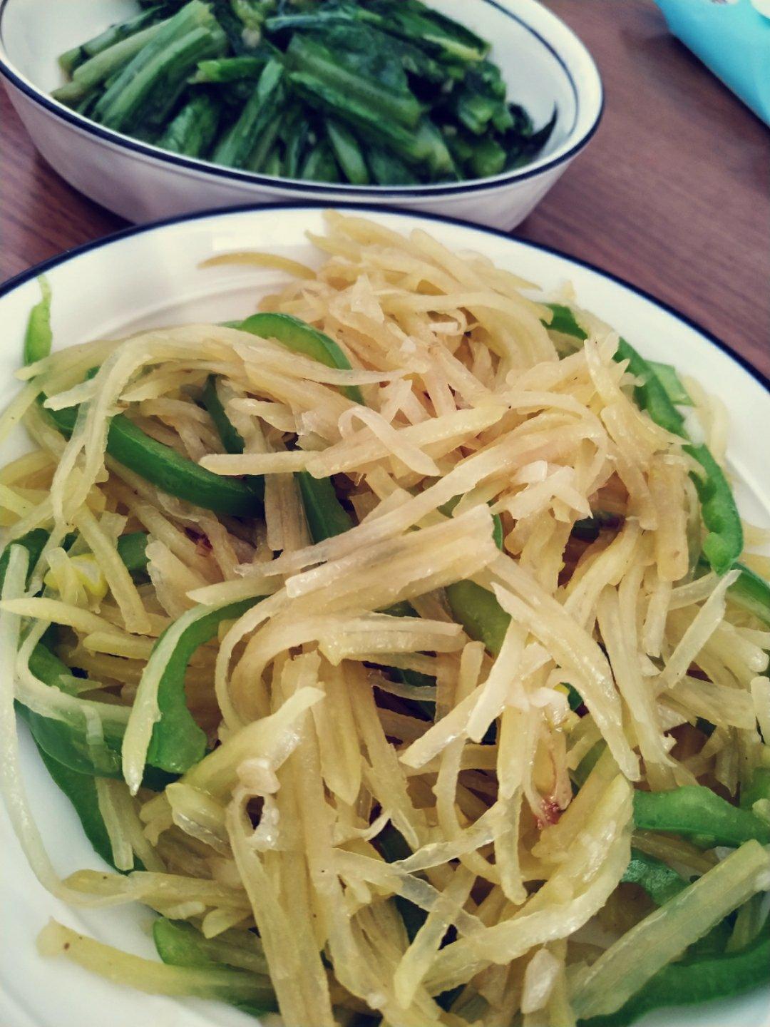 青椒土豆丝