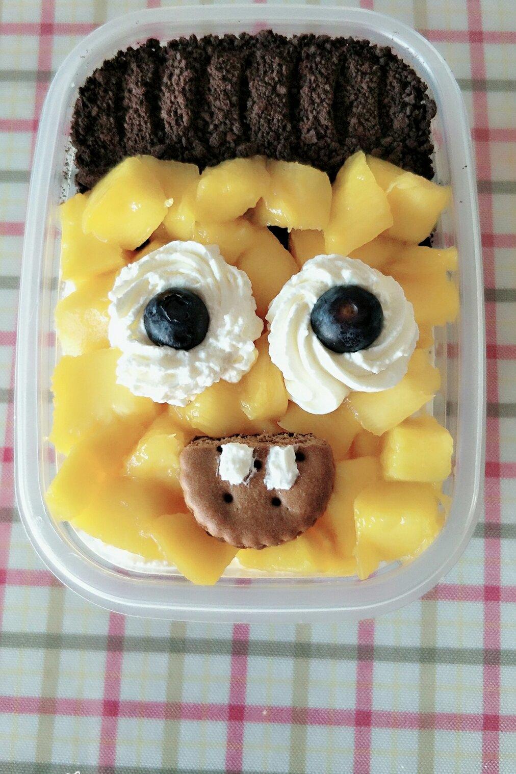 卡通水果盒子蛋糕