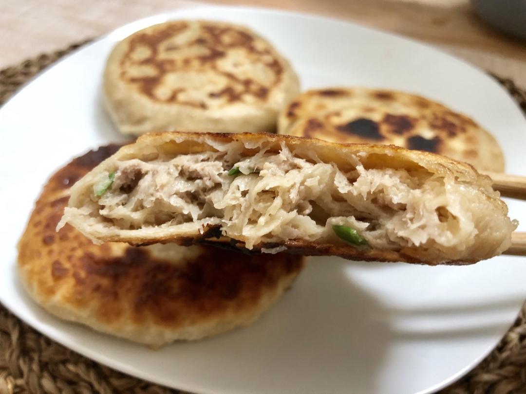 白萝卜丝儿肉饼