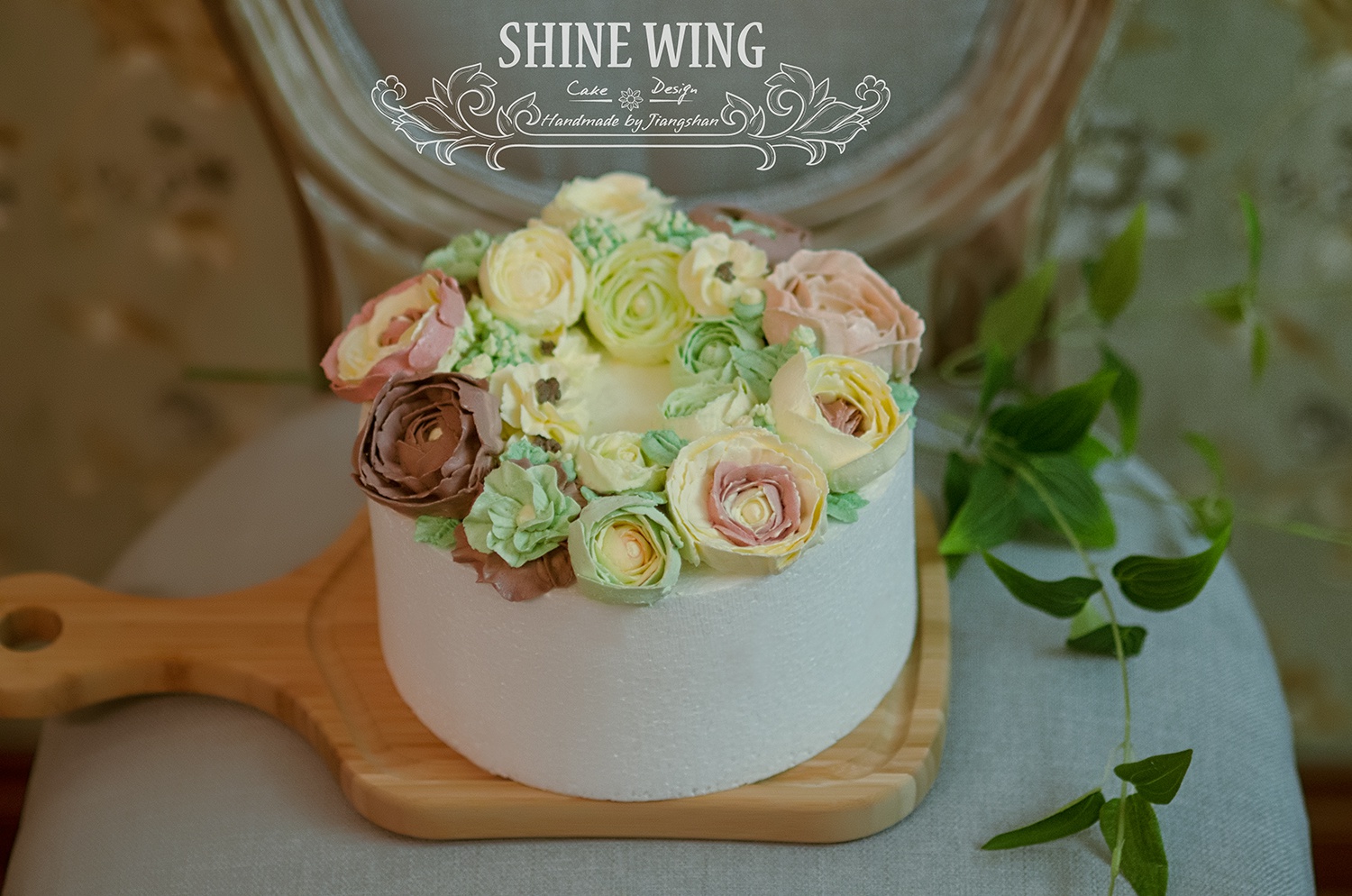 韩式裱花蛋糕之改良版奶油霜