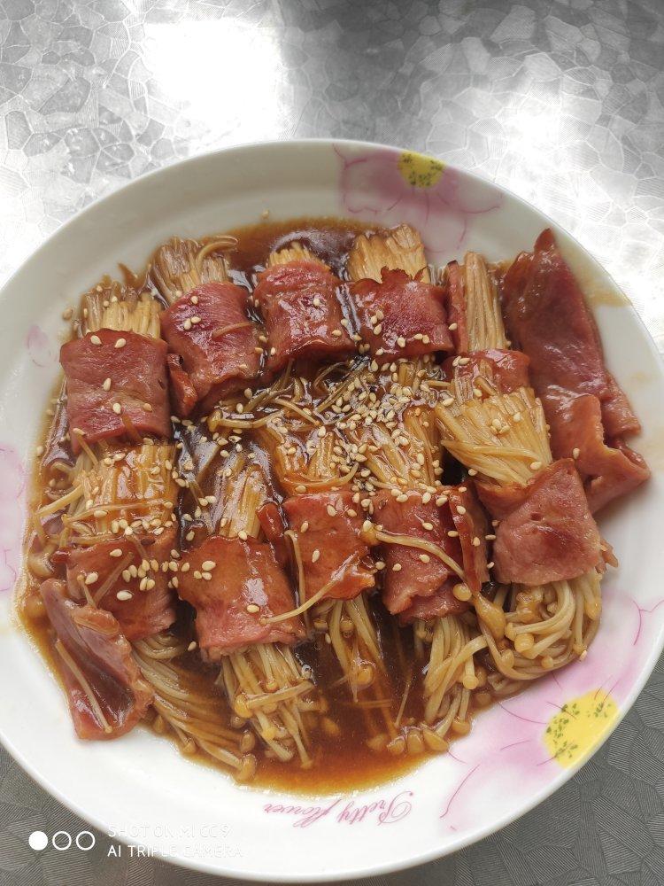 金针菇培根卷