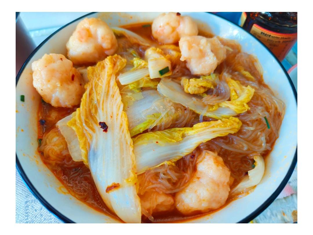 蒜蓉虾滑煲