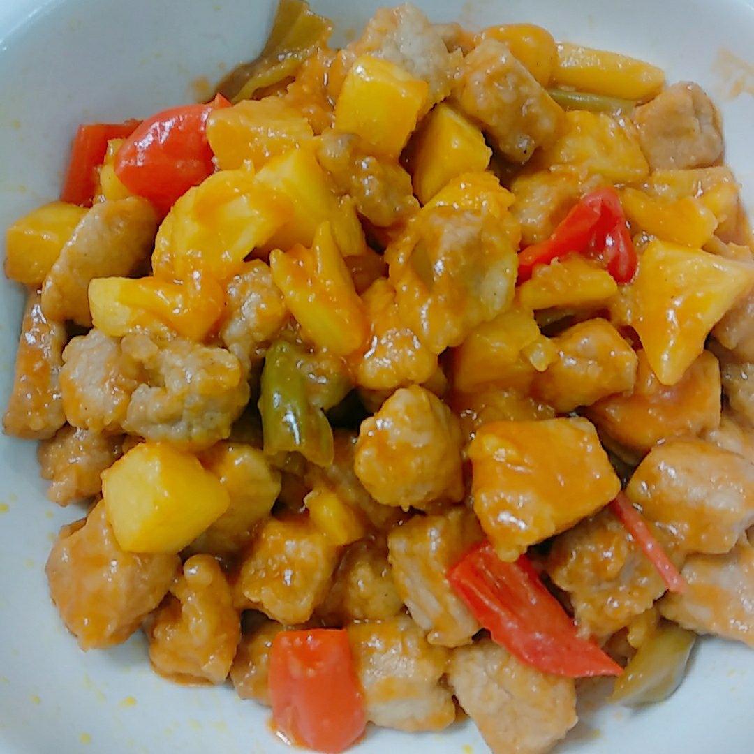 菠萝咕噜肉