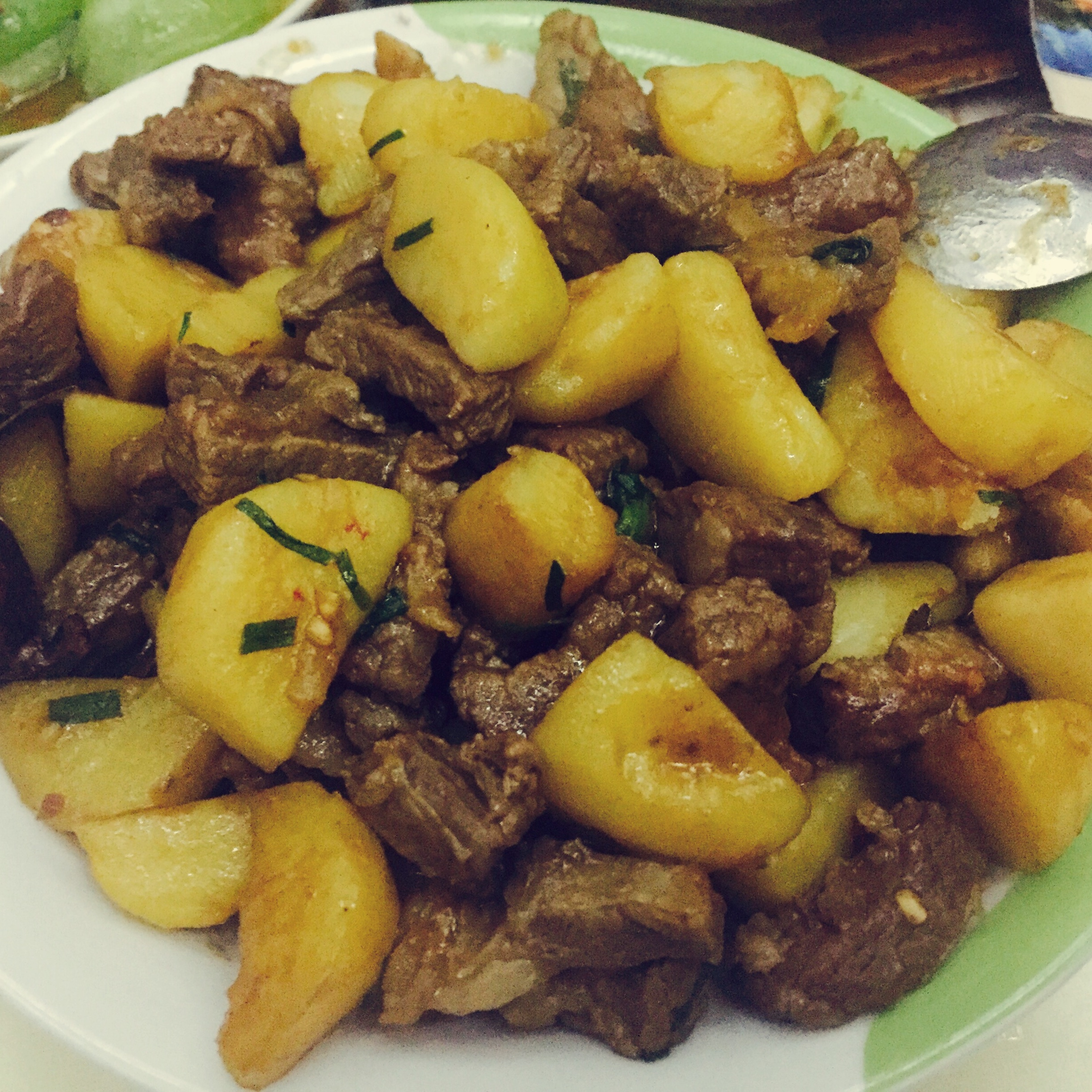 土豆烧牛肉