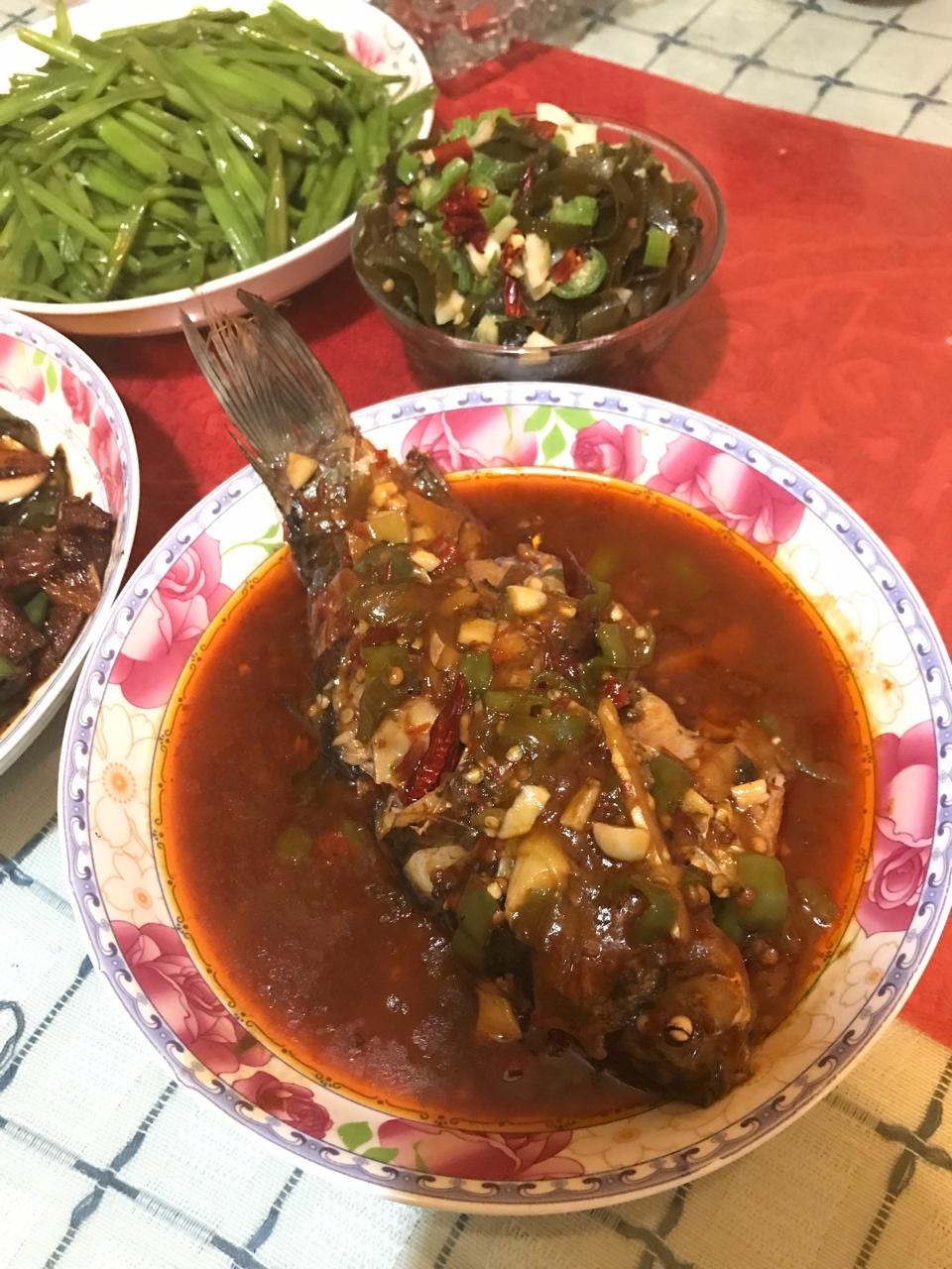 红烧鲫鱼
