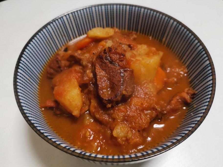 番茄土豆炖牛腩