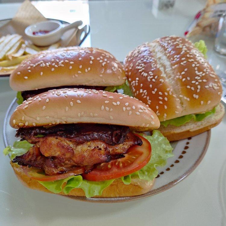 完爆KFC的板烧鸡腿堡（波兰种汉堡胚制作）