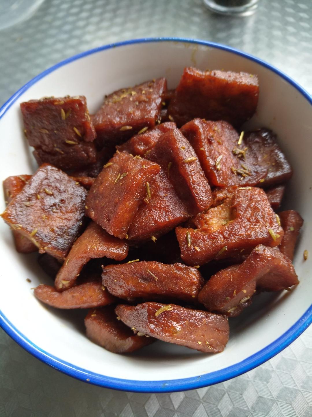 蜜汁豆干