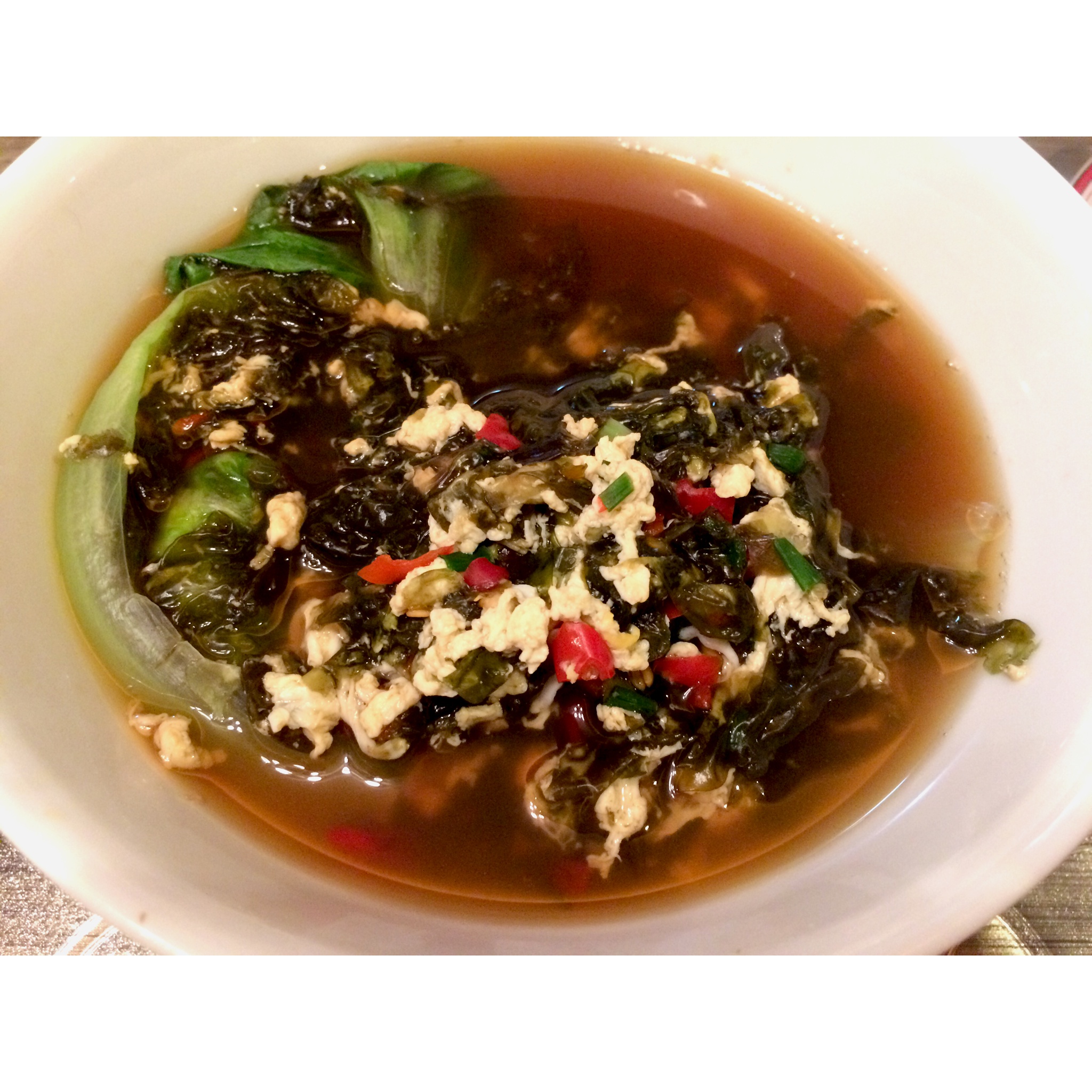 蛋花紫菜汤