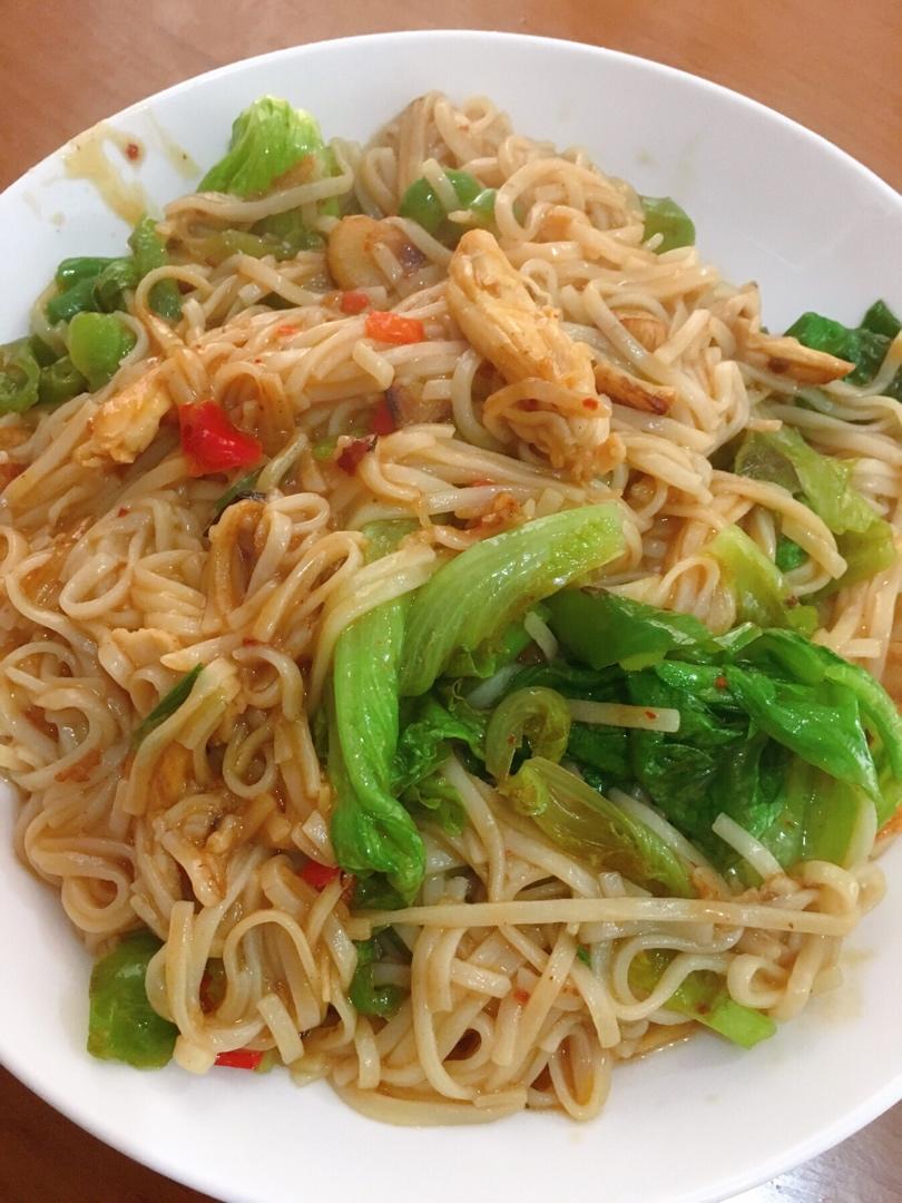 🍜最简单最好吃的家常炒面