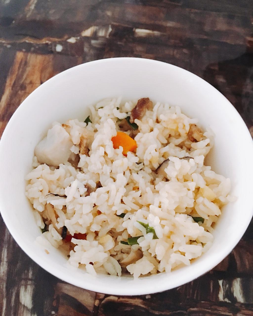 xy70dudelan做的芋头饭