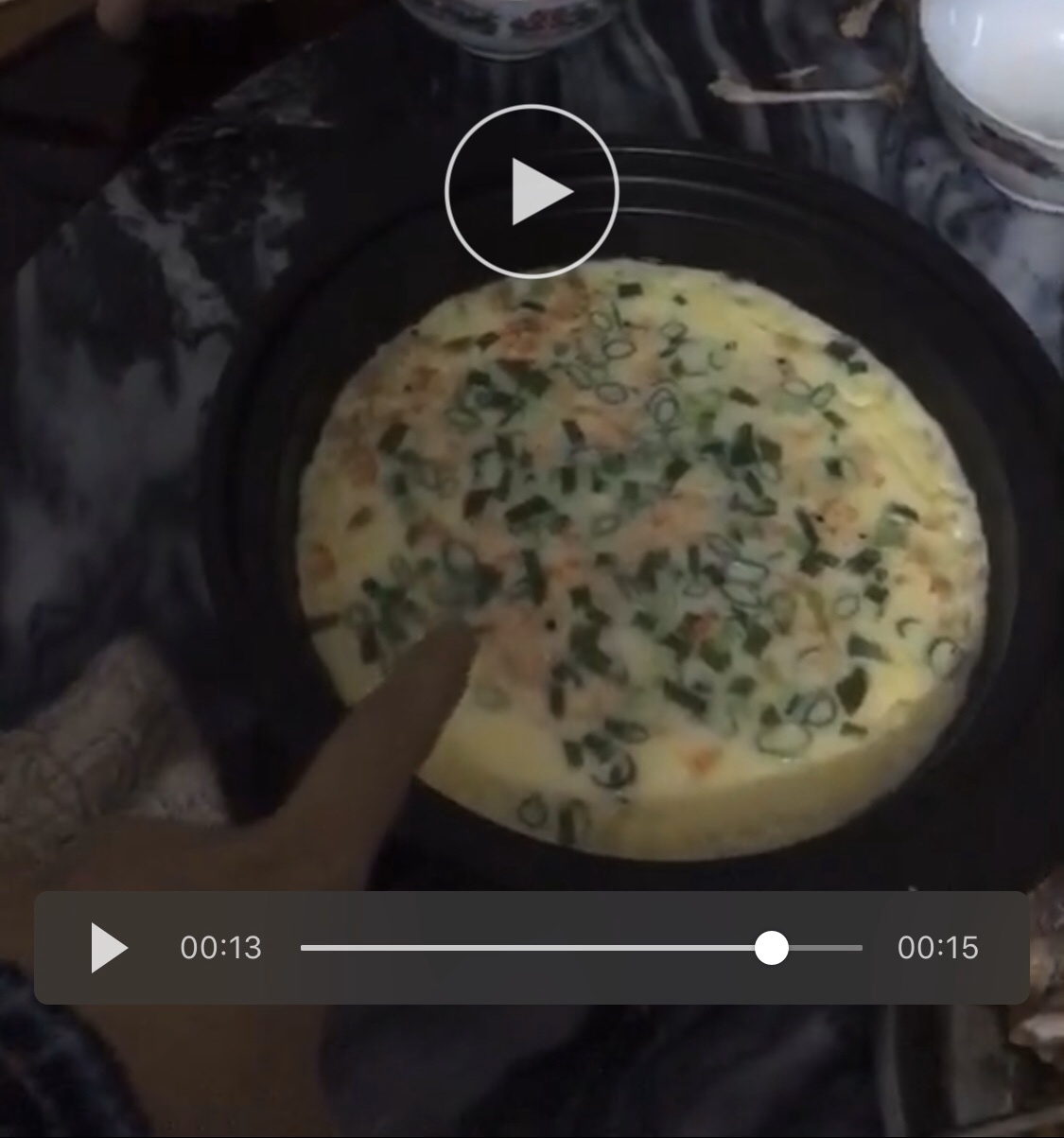 微波炉芝士虾米蒸水蛋的做法