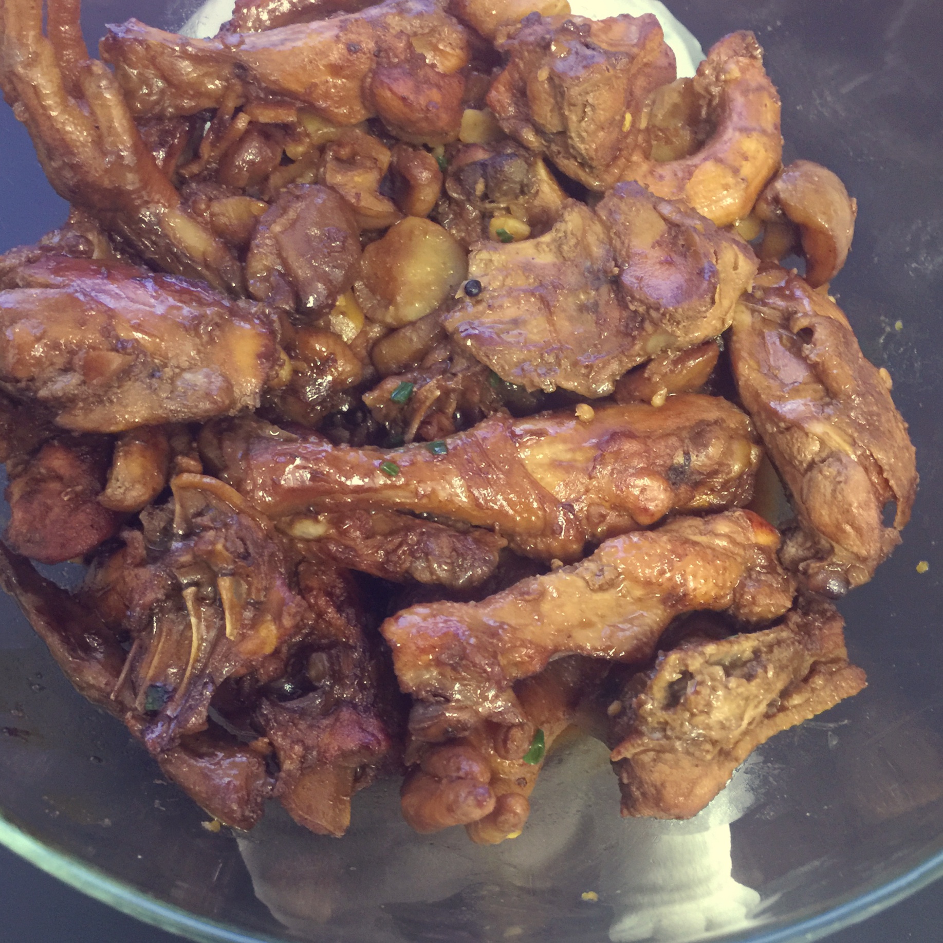 板栗烧鸡腿
