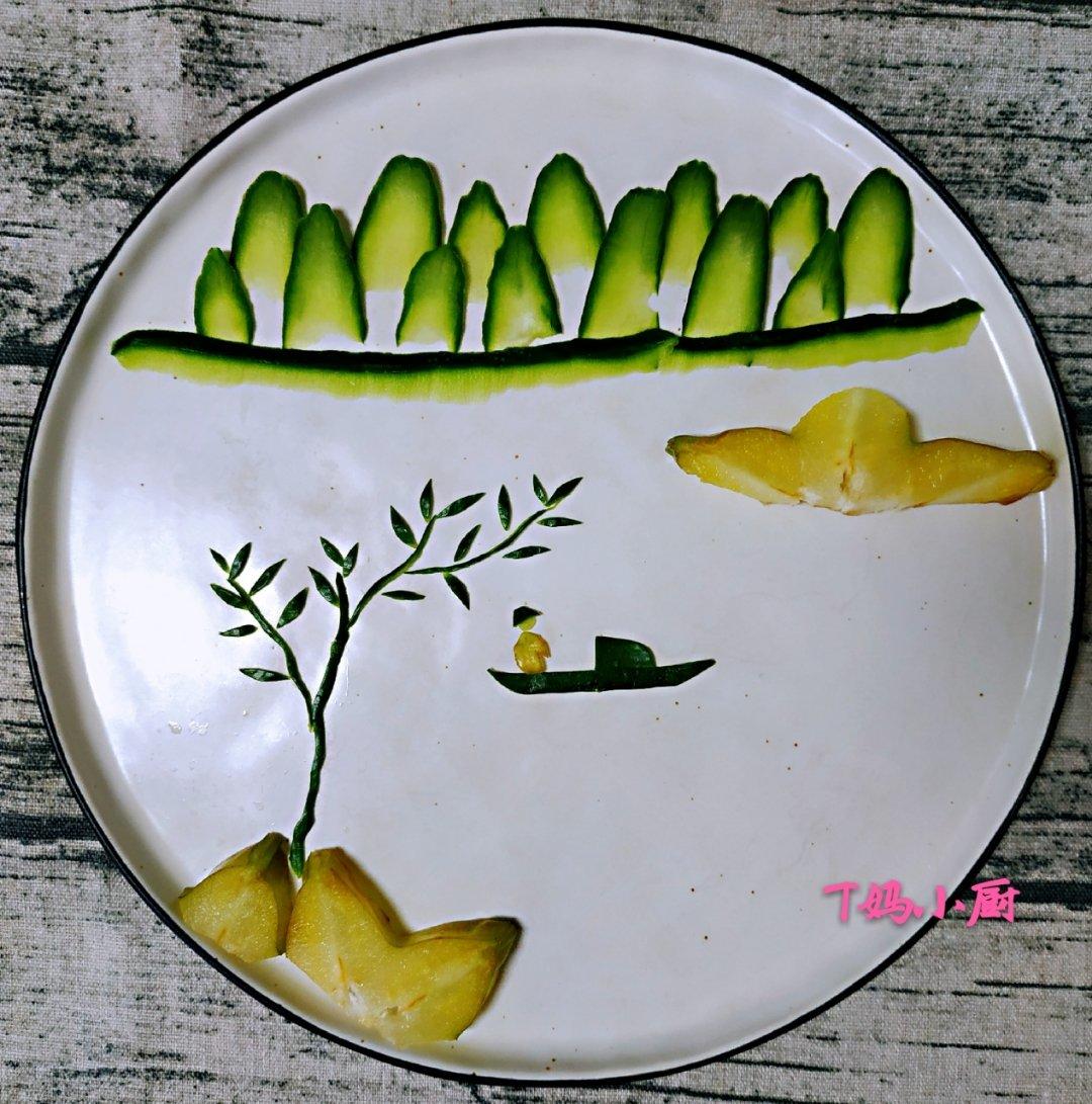 古诗餐盘