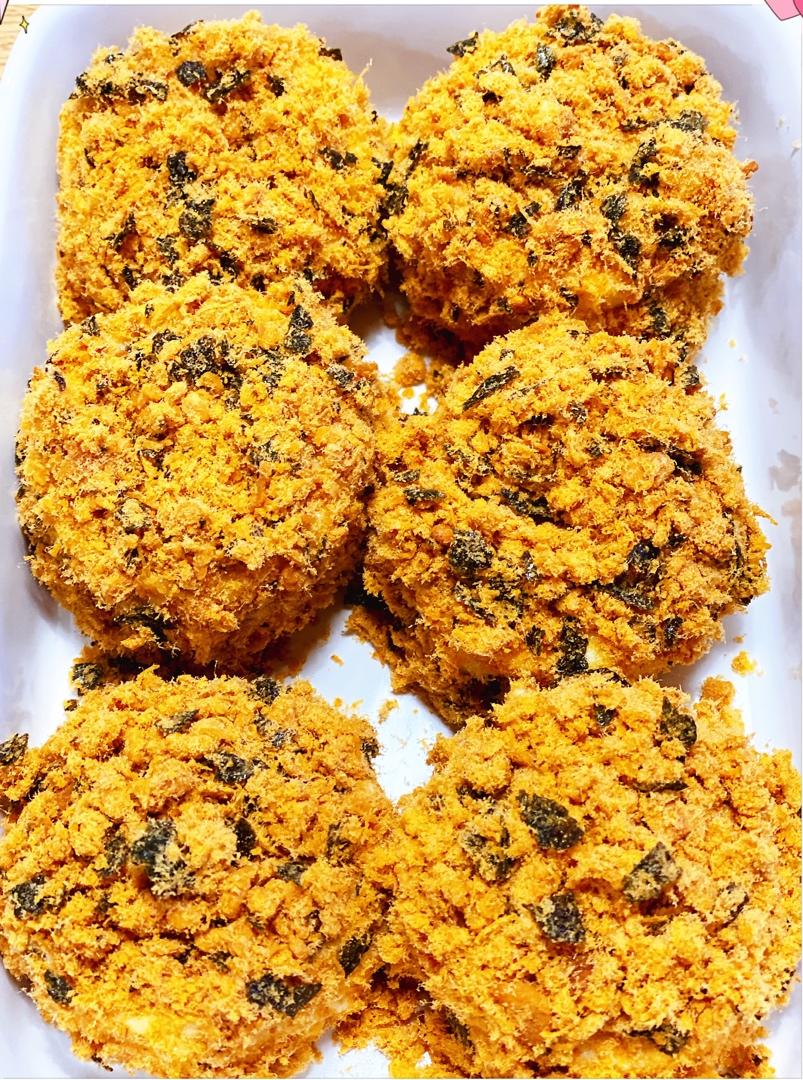 吃一口就停不下来肉松小贝（用古早味蛋糕做的会比一般卖的更细腻柔软好吃哦！）