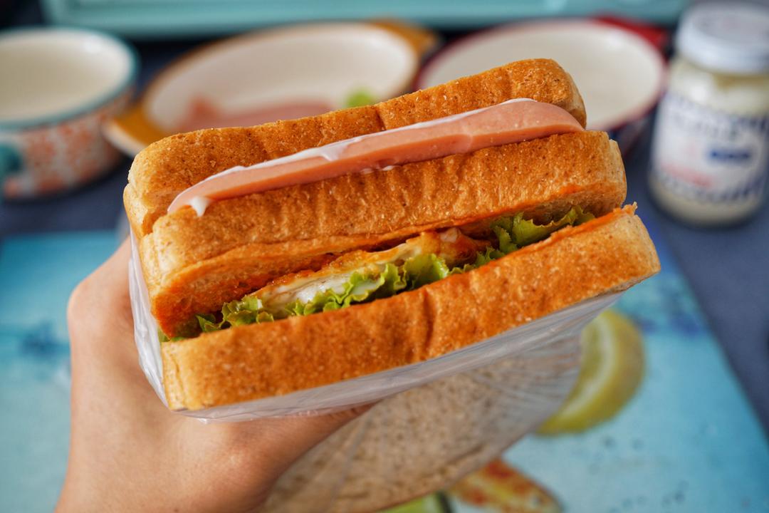 经典款---火腿三明治的做法