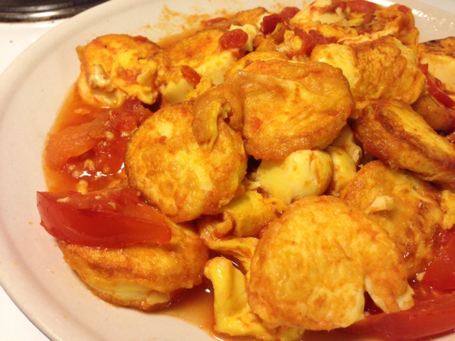 酸甜酱煎日本豆腐