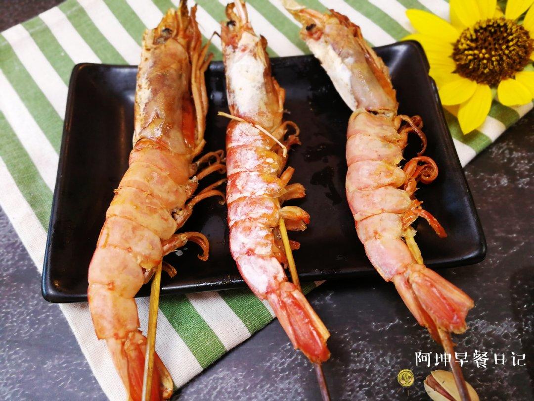 盐烤虾