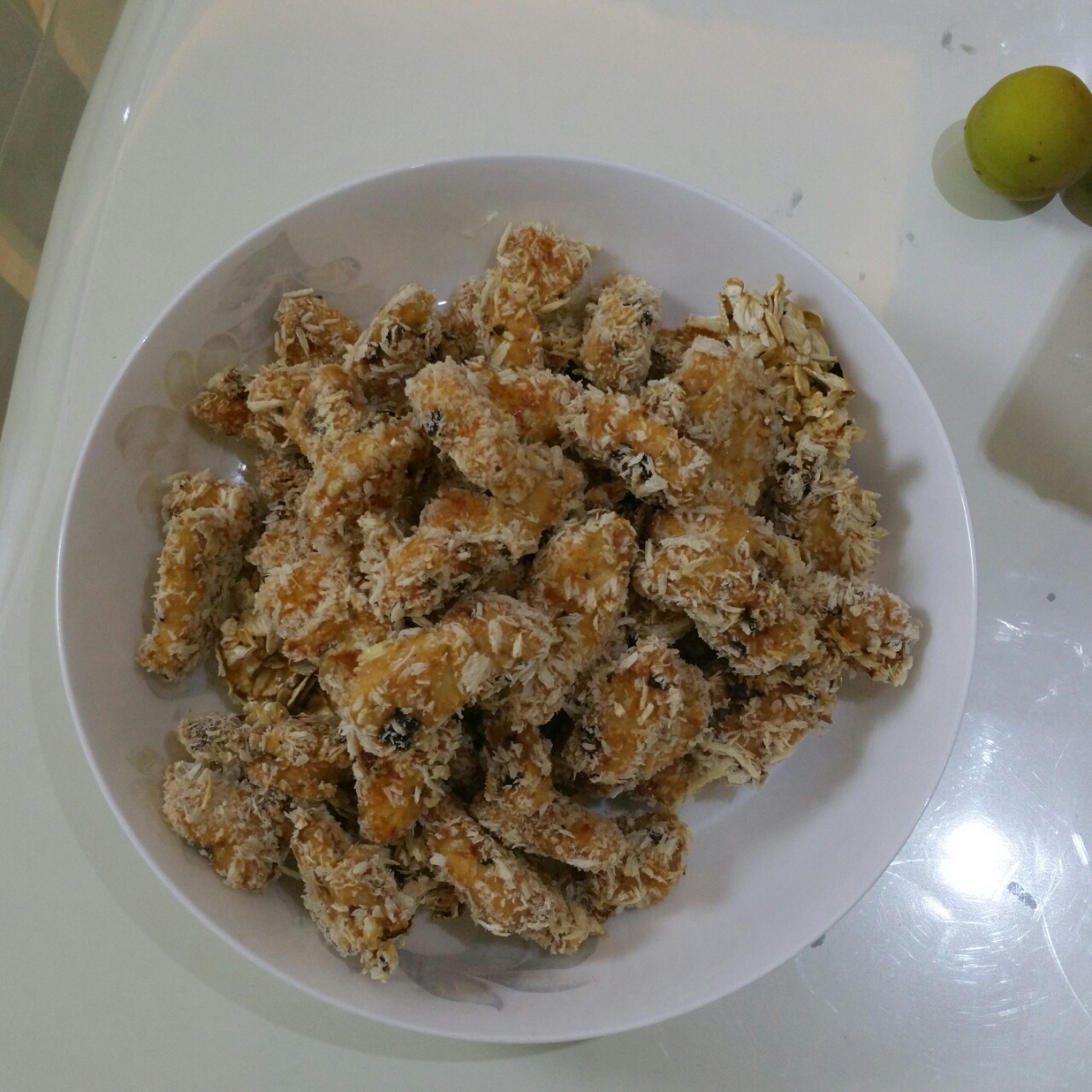 低卡低脂烤箱版鸡米花