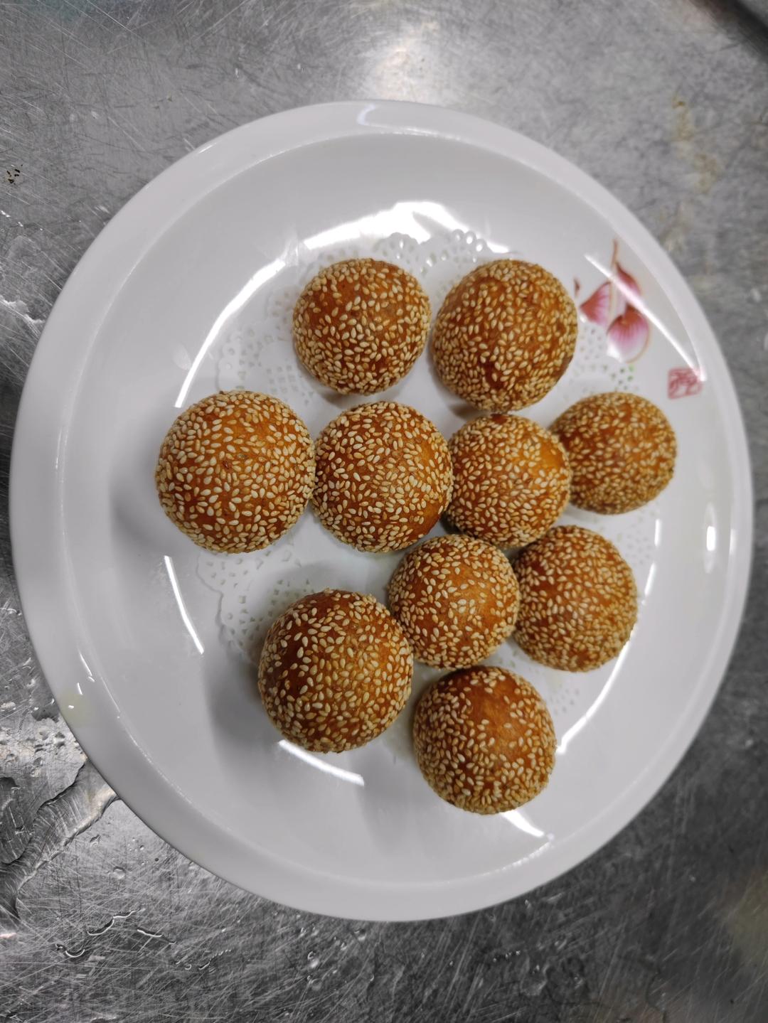 黄金双酪👉芝士麻球