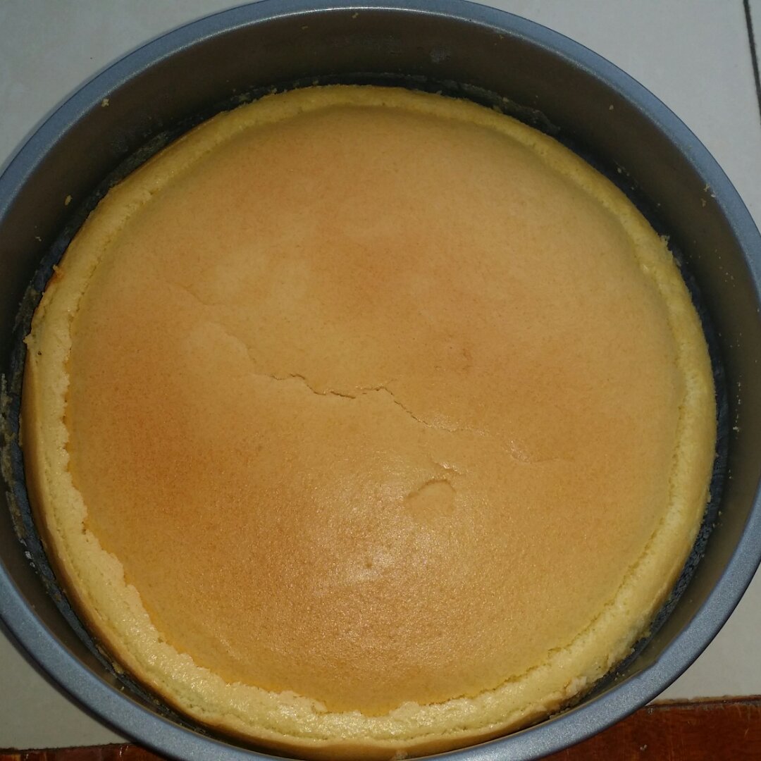 6寸原味戚风蛋糕