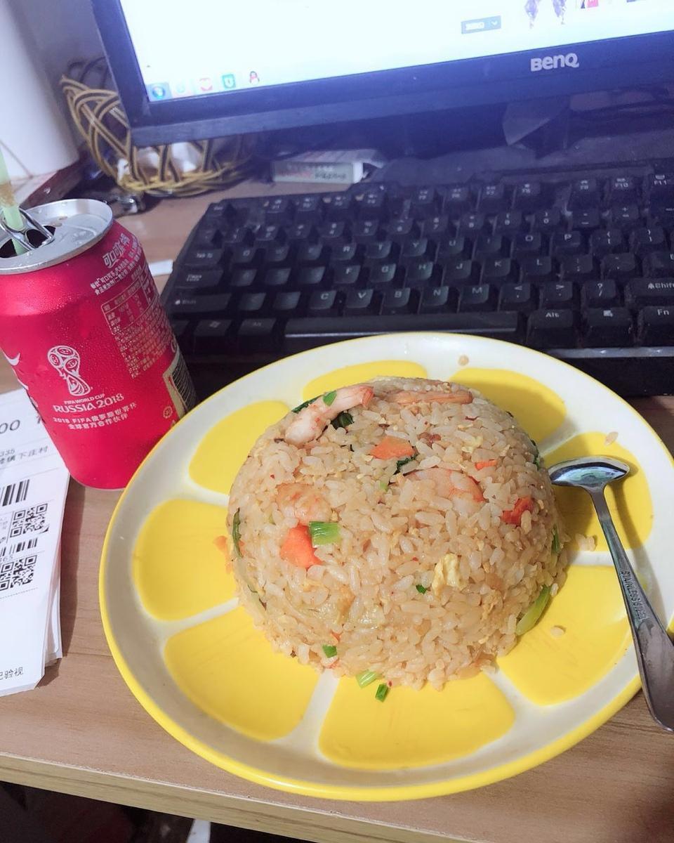 虾仁炒饭