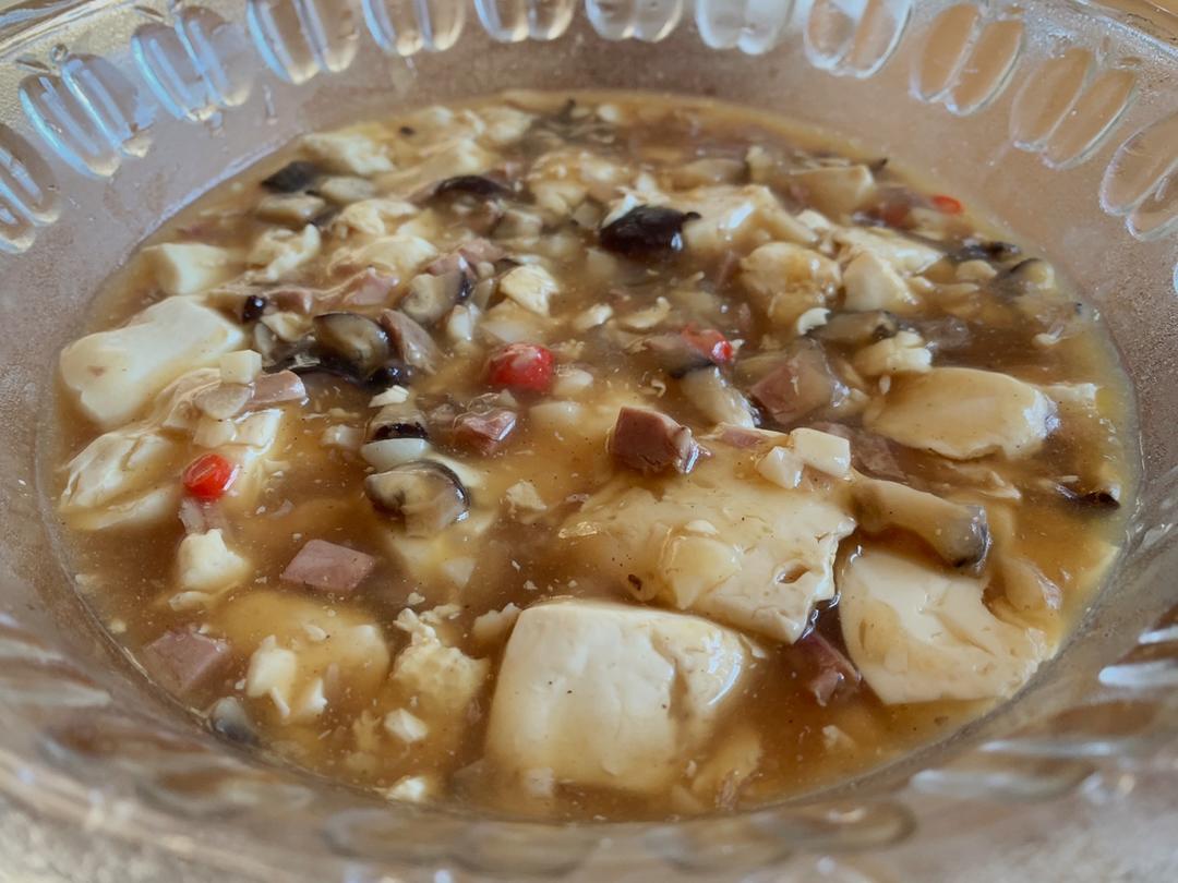 肉末嫩豆腐｜嫩滑口感爽口！这道快手菜超级下饭！！（减脂少油版）