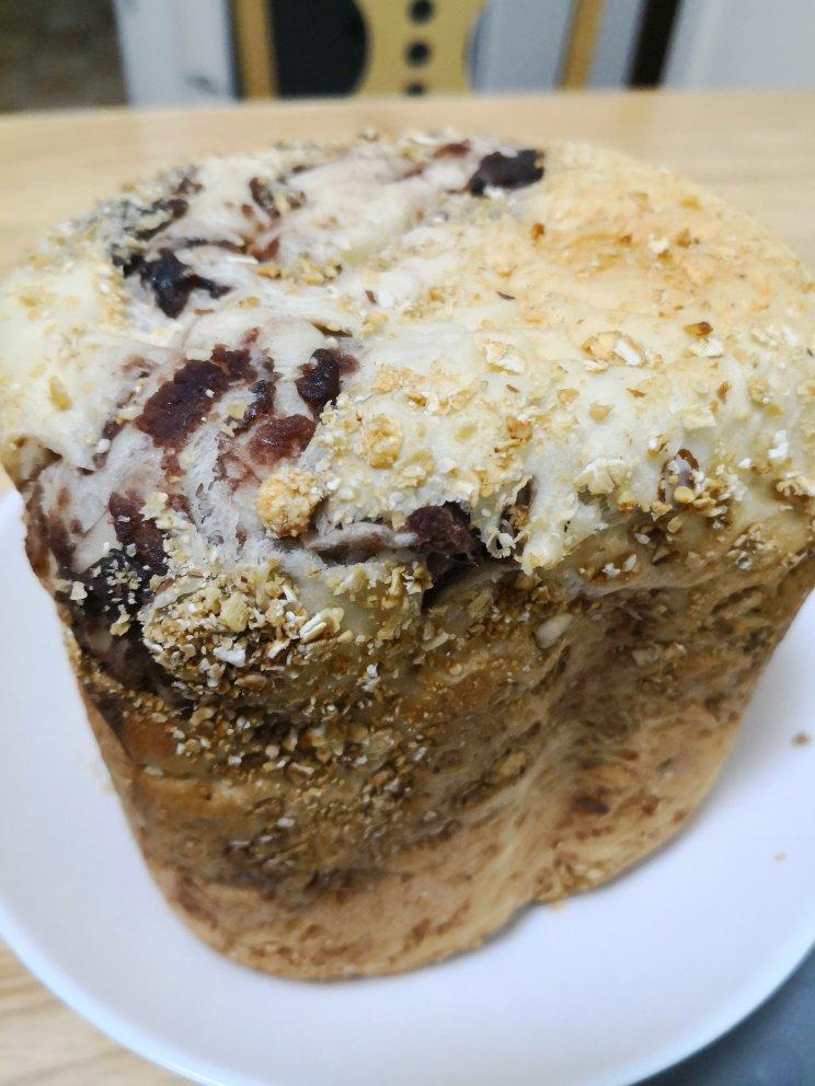 【面包机】牛奶红豆沙吐司