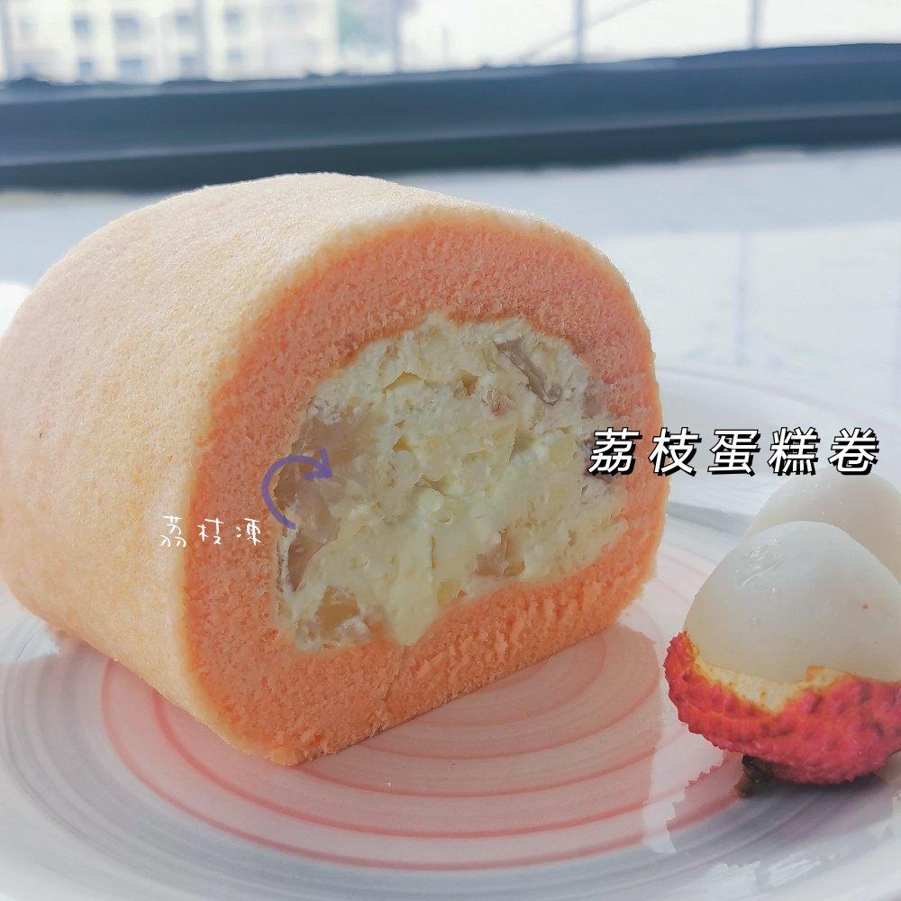 《Tinrry+》粉红荔枝蛋糕卷