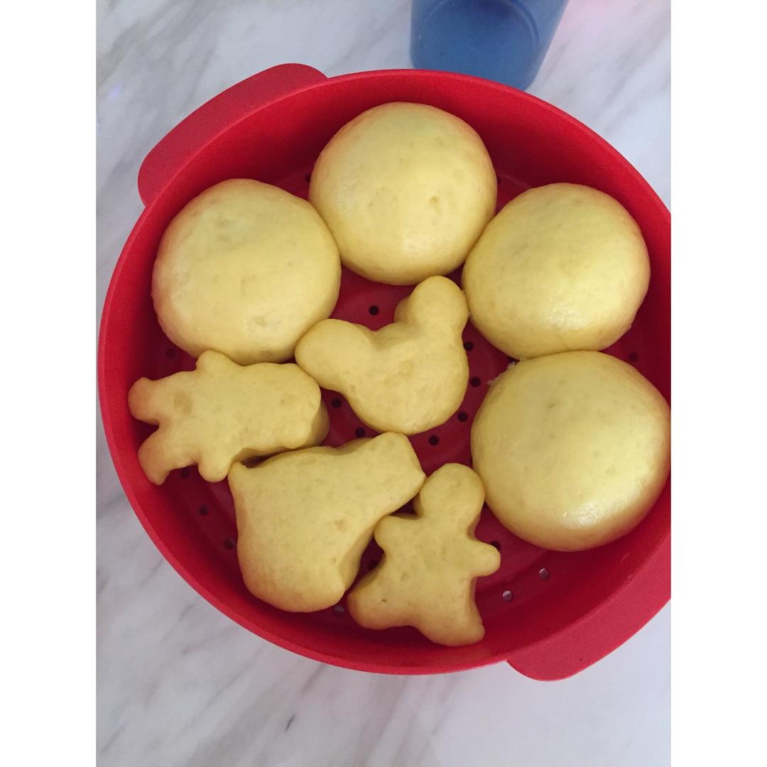 柏翠面包机版牛奶馒头
