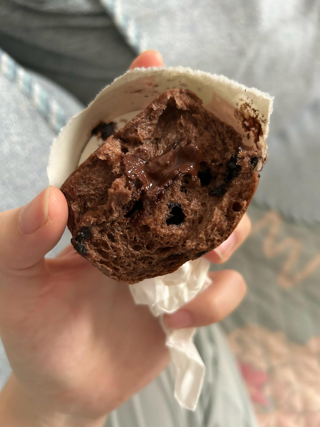 巧克力爆浆小面包