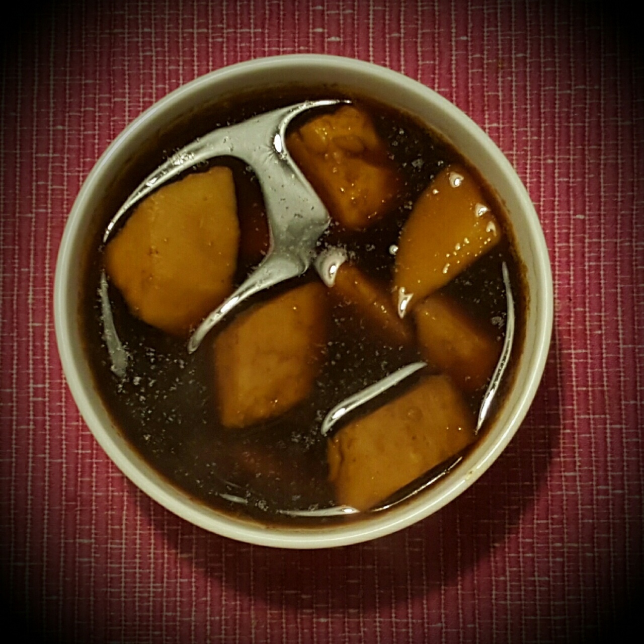 嘻嘻芸做的桂花红糖芋艿