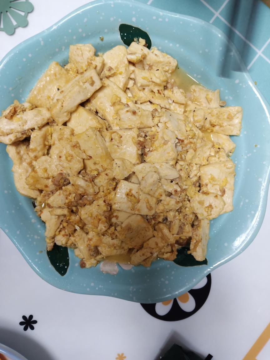 巨下饭！拌饭超好吃的肉末豆腐！做法简单零失败~