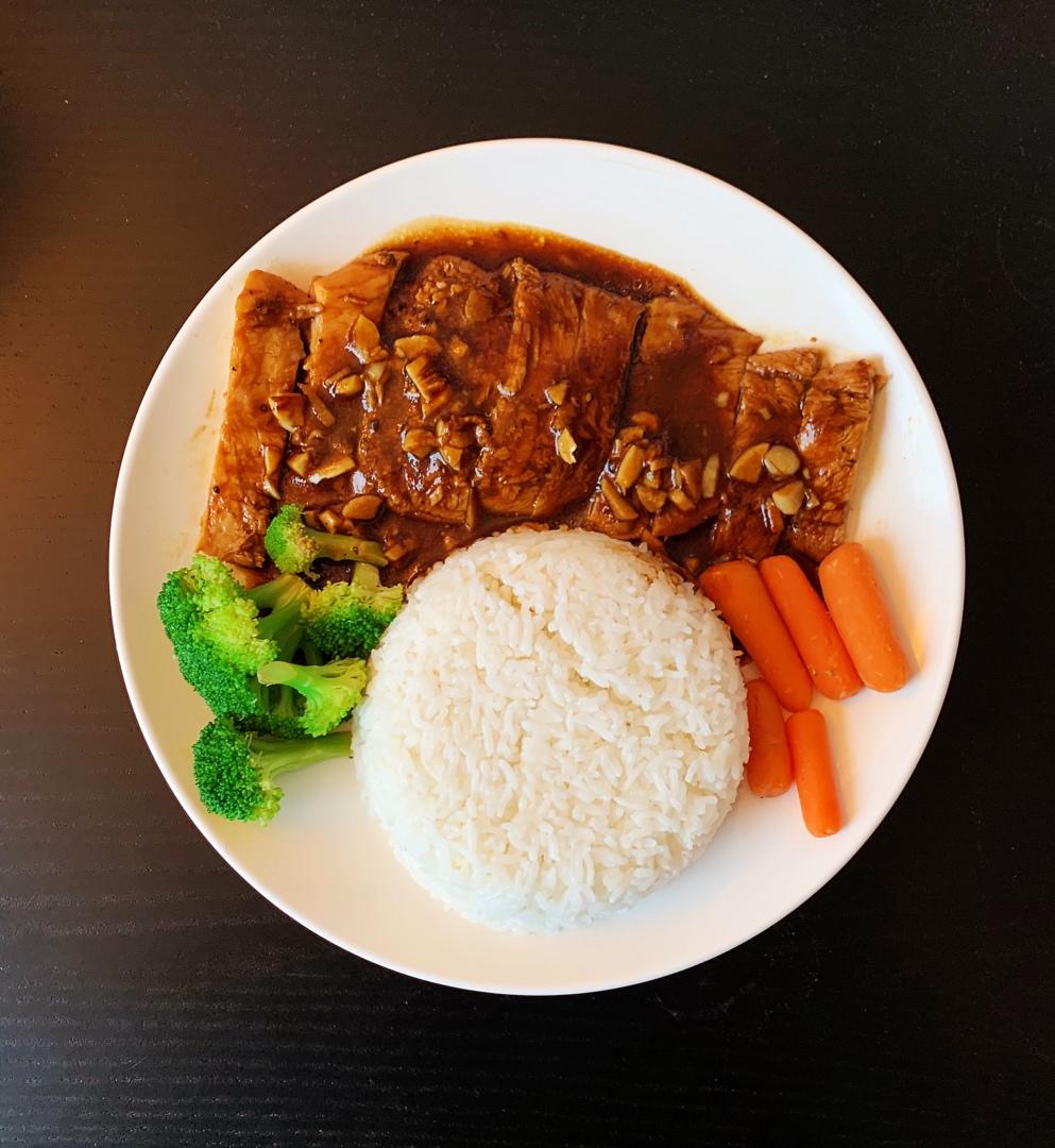 日式照烧鸡排饭