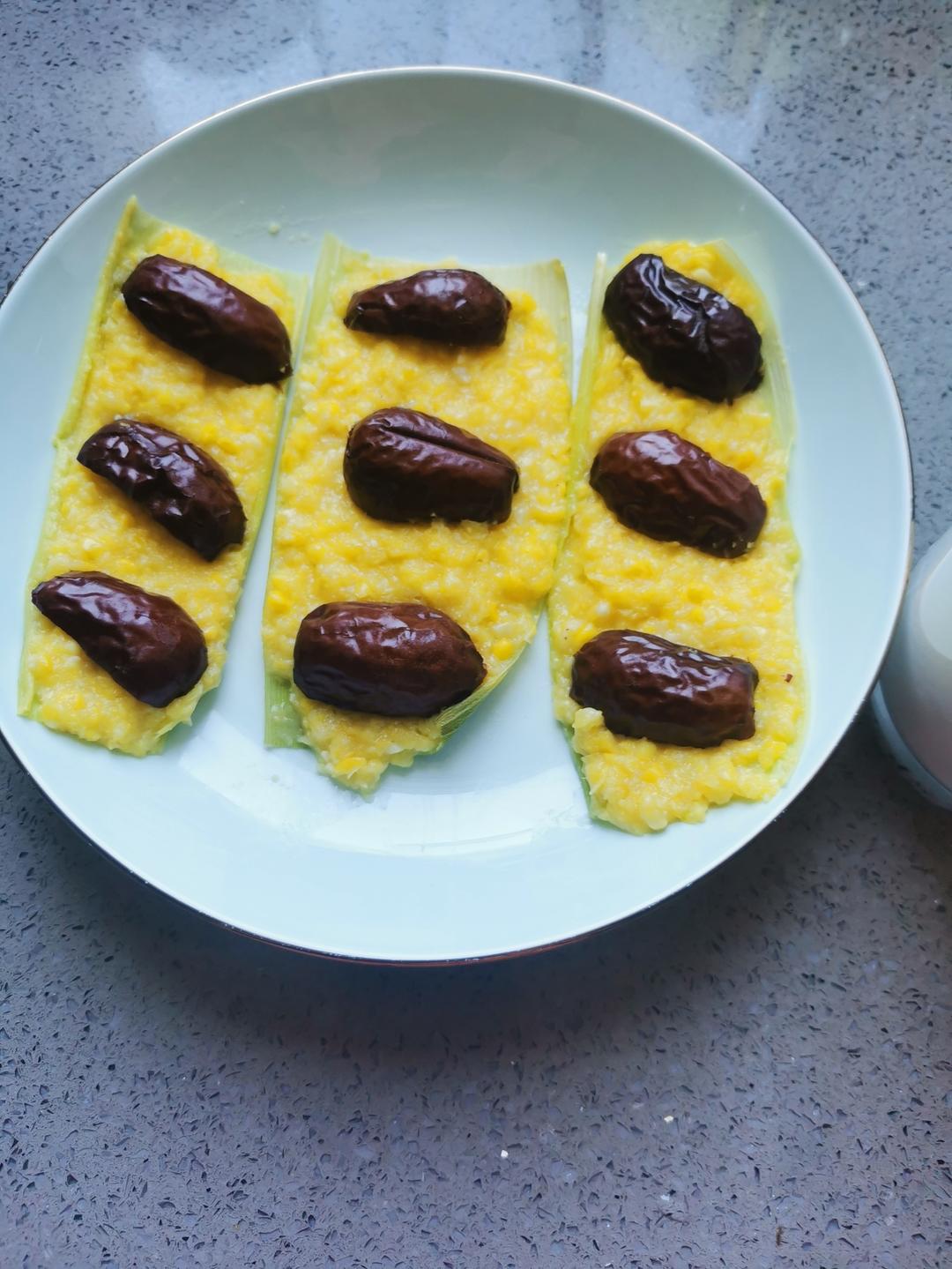 软糯香甜的玉米粑粑，制作超级简单