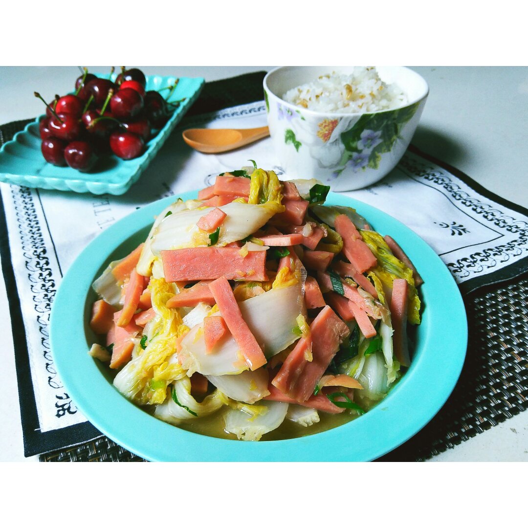 培根娃娃菜