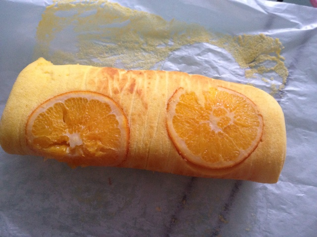 香橙蛋糕卷