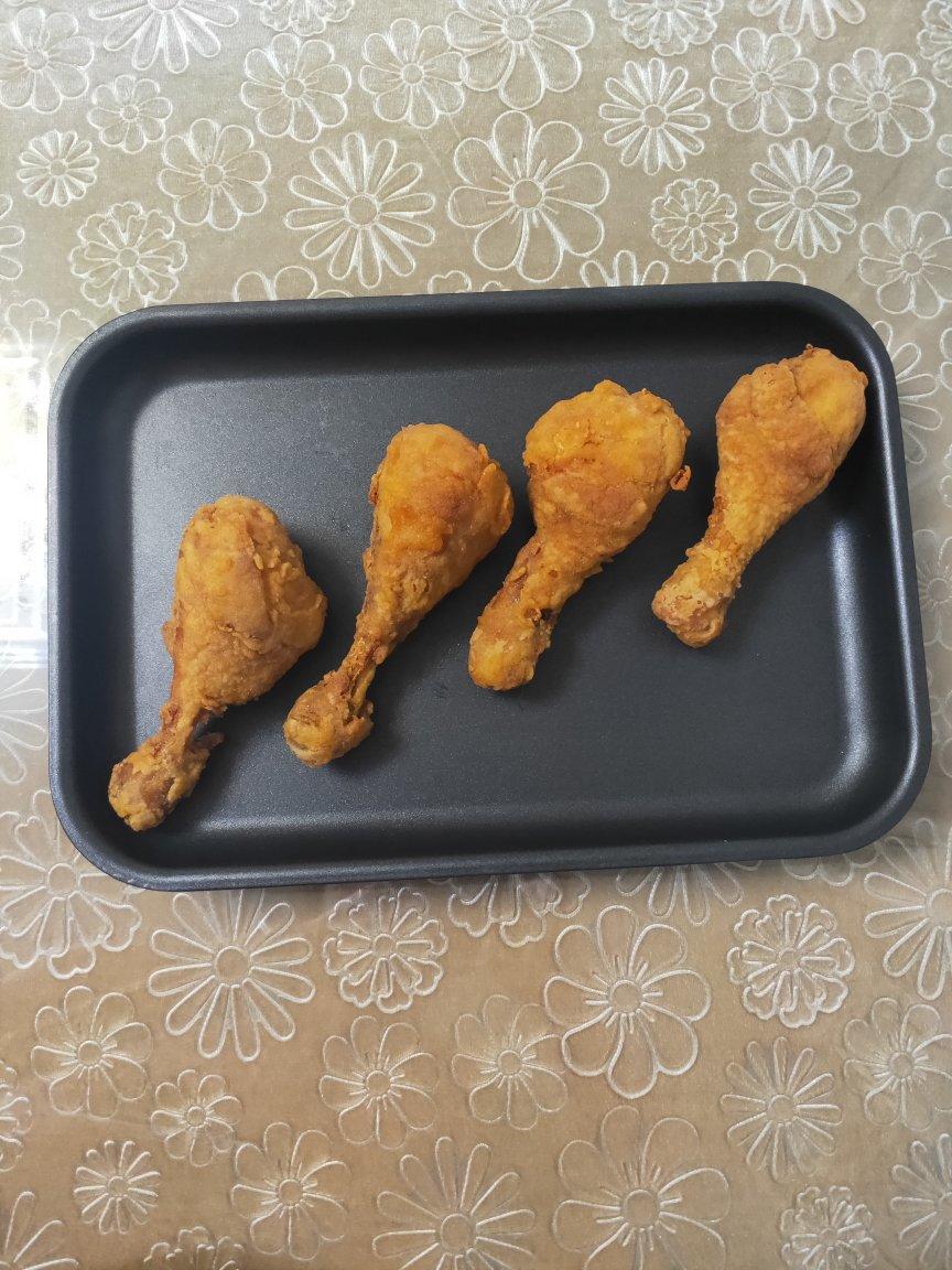 不用炸鸡粉也可以炸出酥脆炸鸡腿