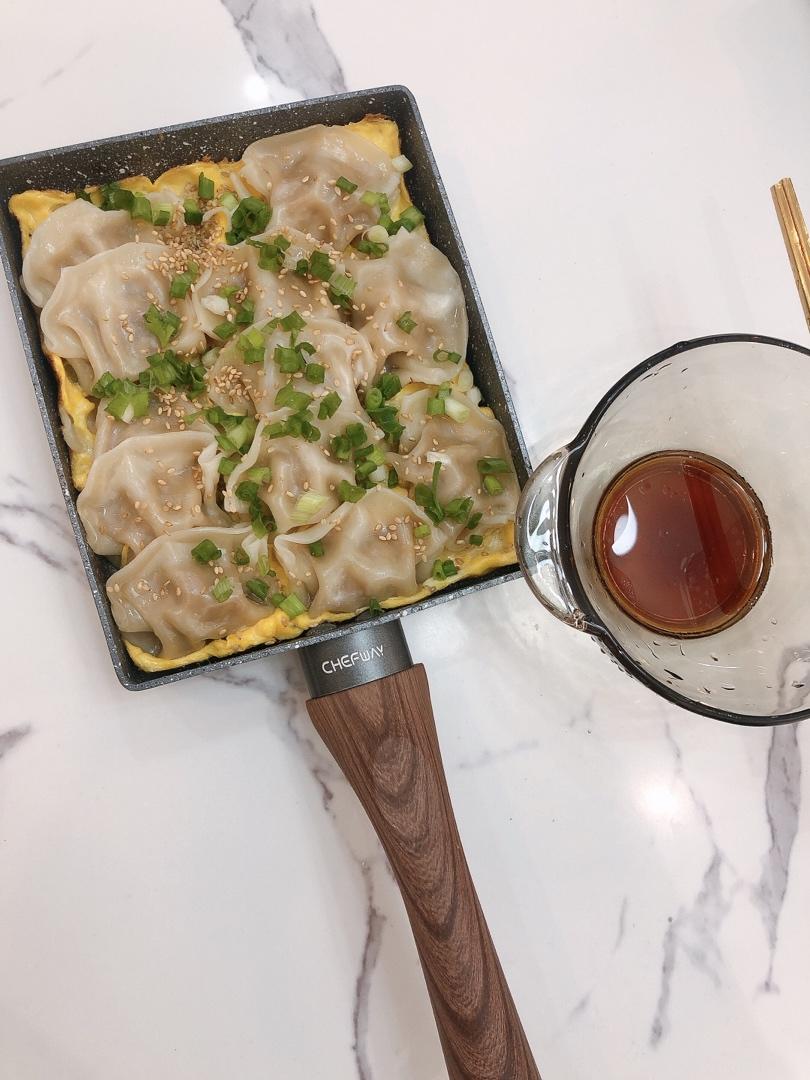 蛋皮锅贴
