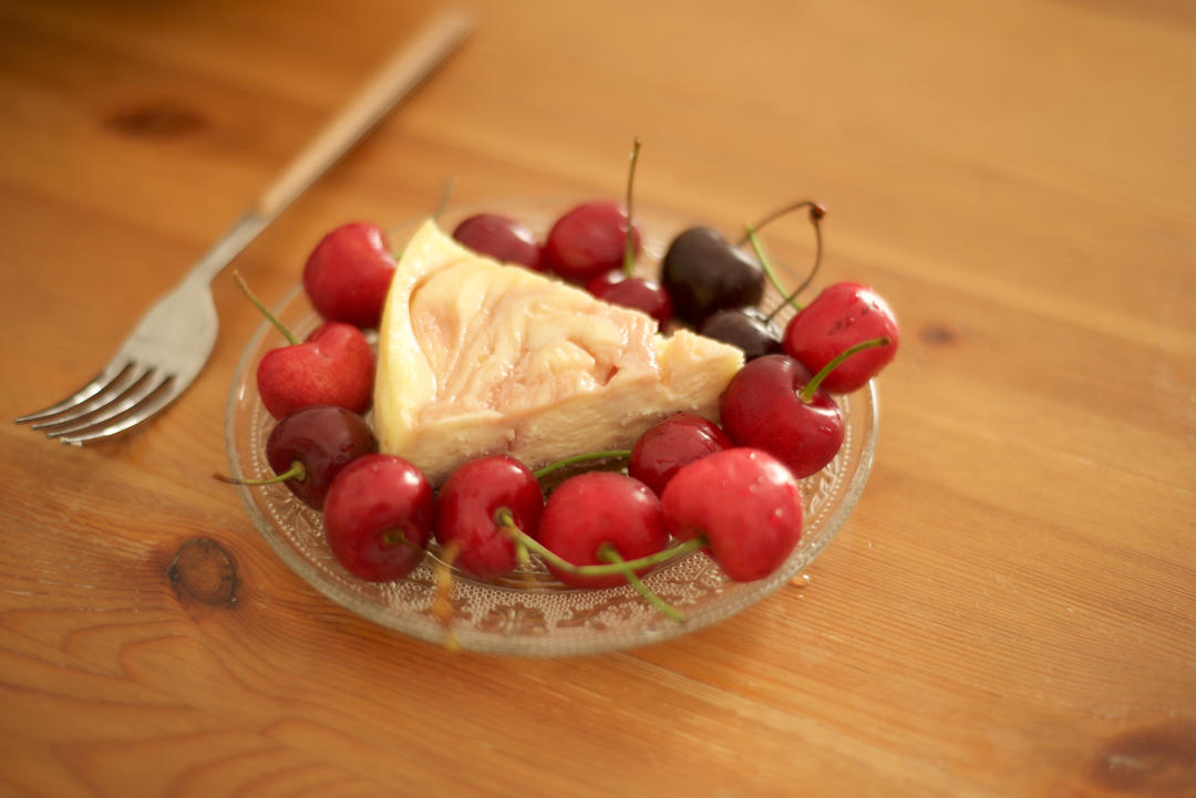 《Tinrry下午茶》教你做烤蓝莓重芝士蛋糕（6寸配方）